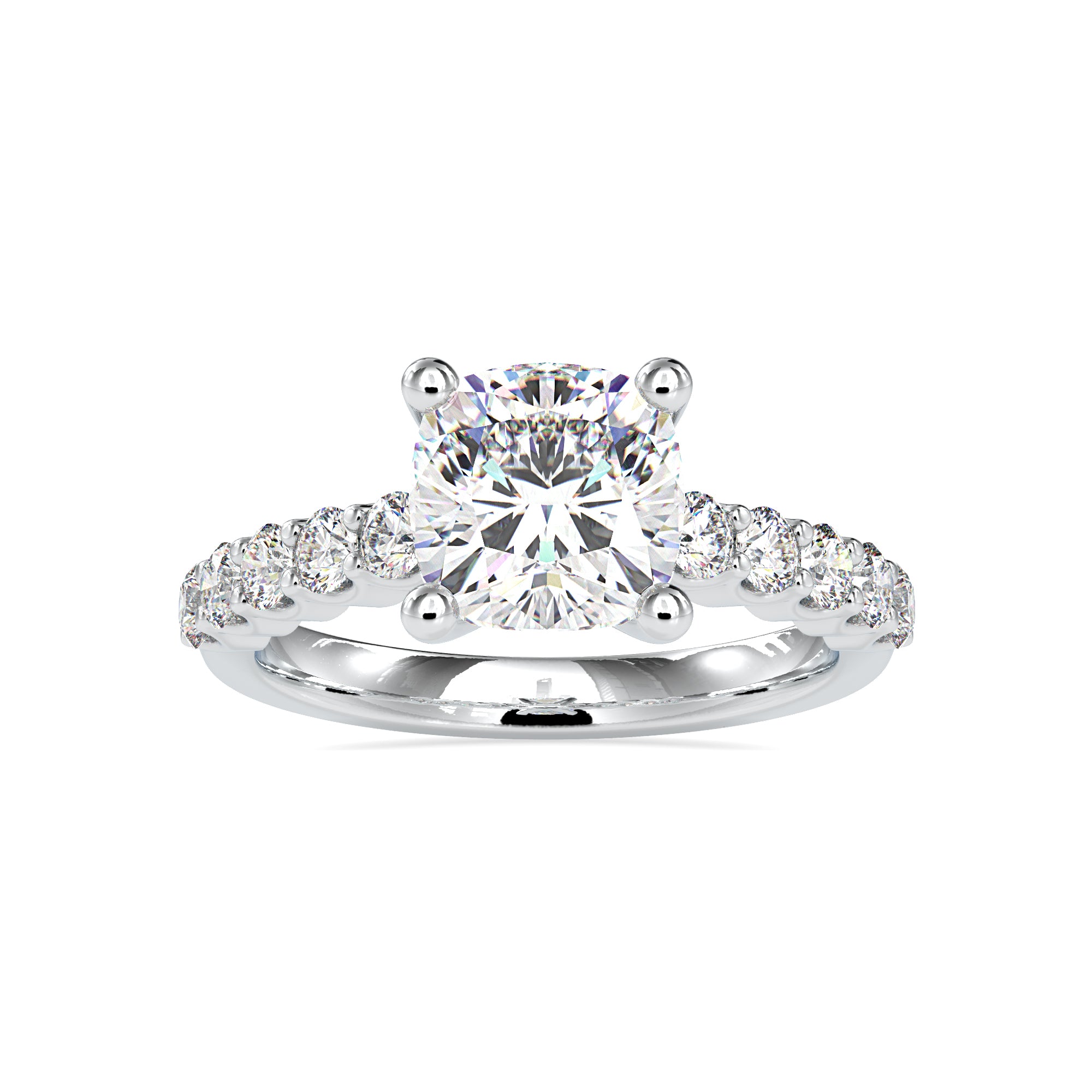 Pure Shining Solitaire Ring