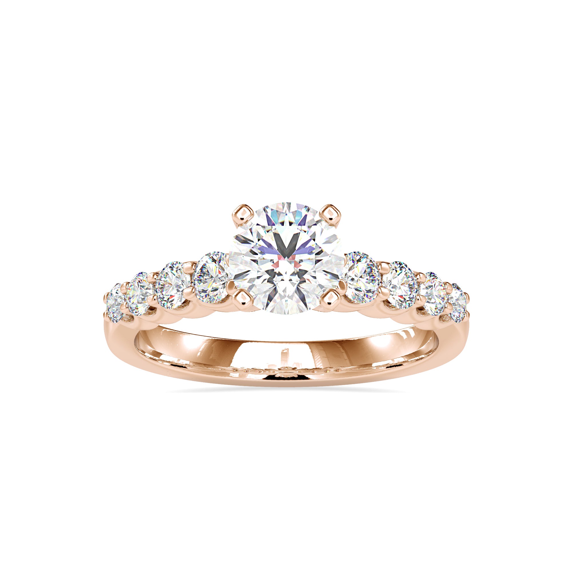 Modern Aura Diamond Ring