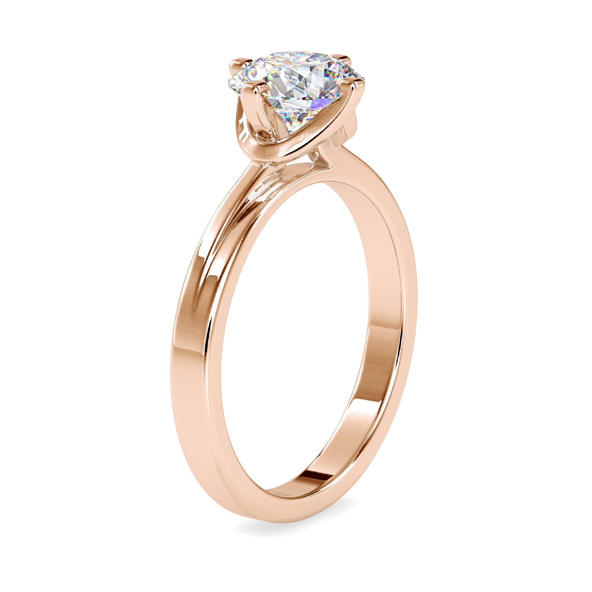 Entwining Sparkle Diamond Ring
