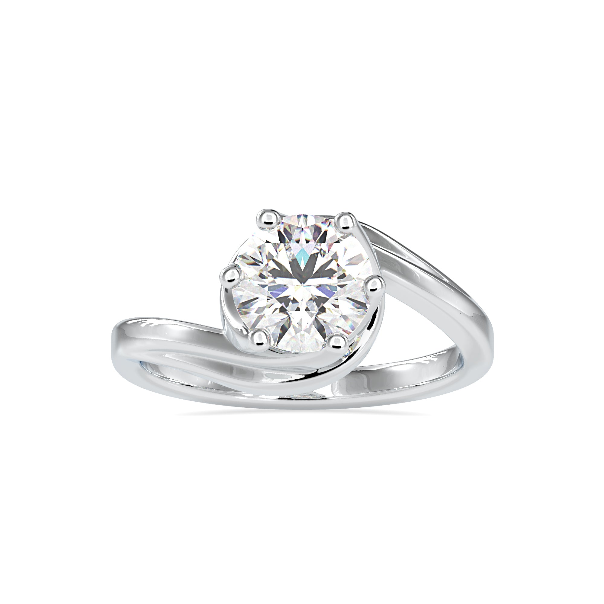 Blossom Season Round Diamond Ring