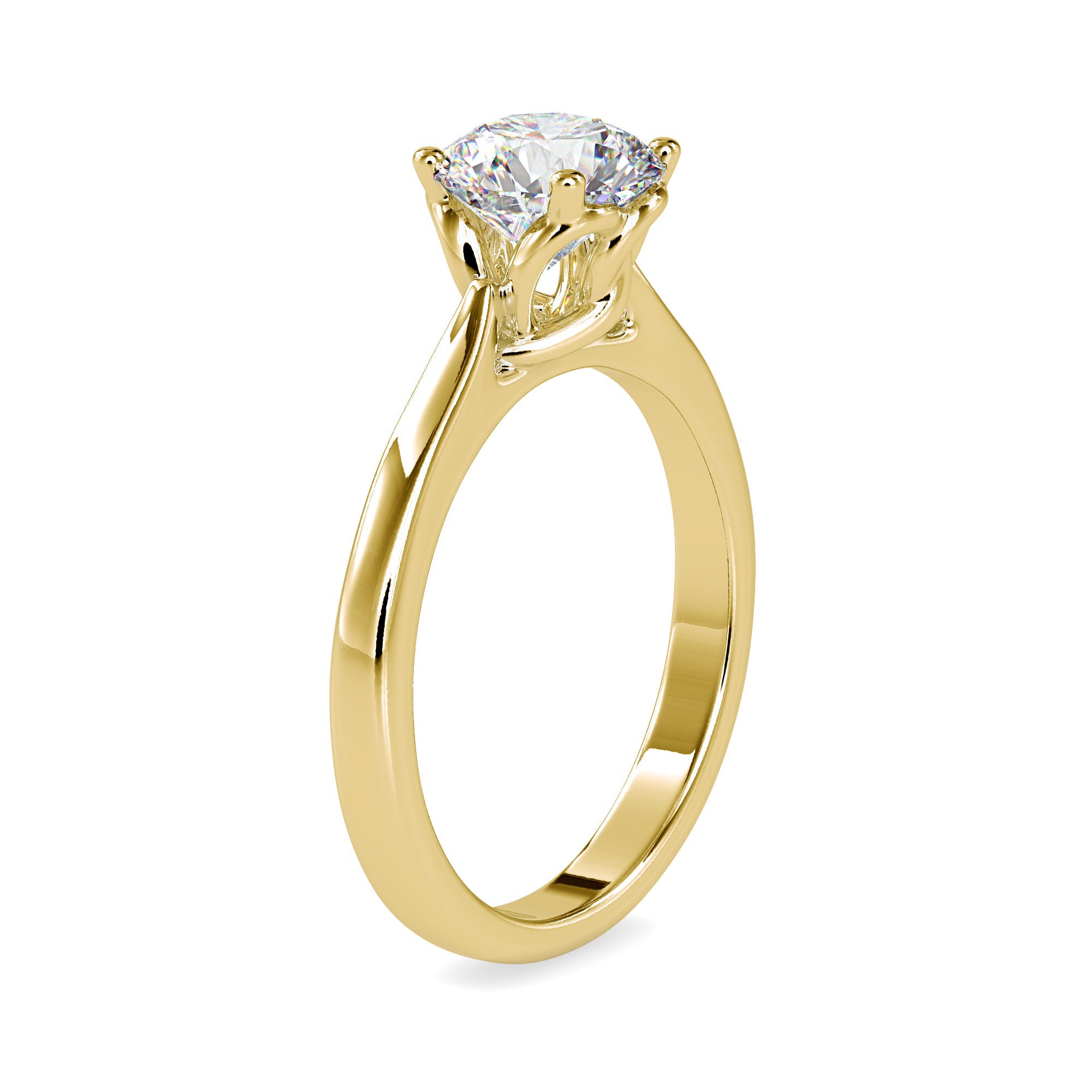Glossy Glamour Diamond Ring