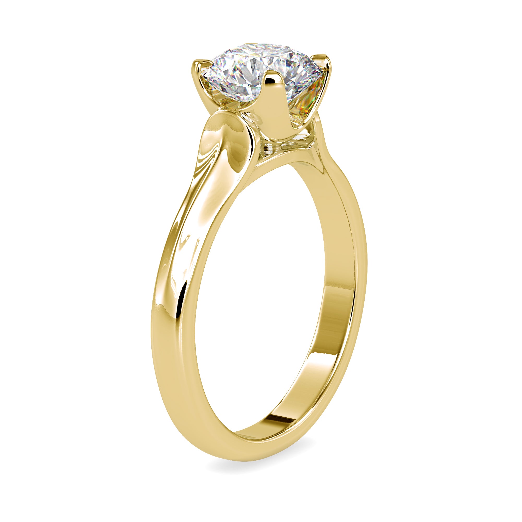 Twilight Spark Diamond Ring