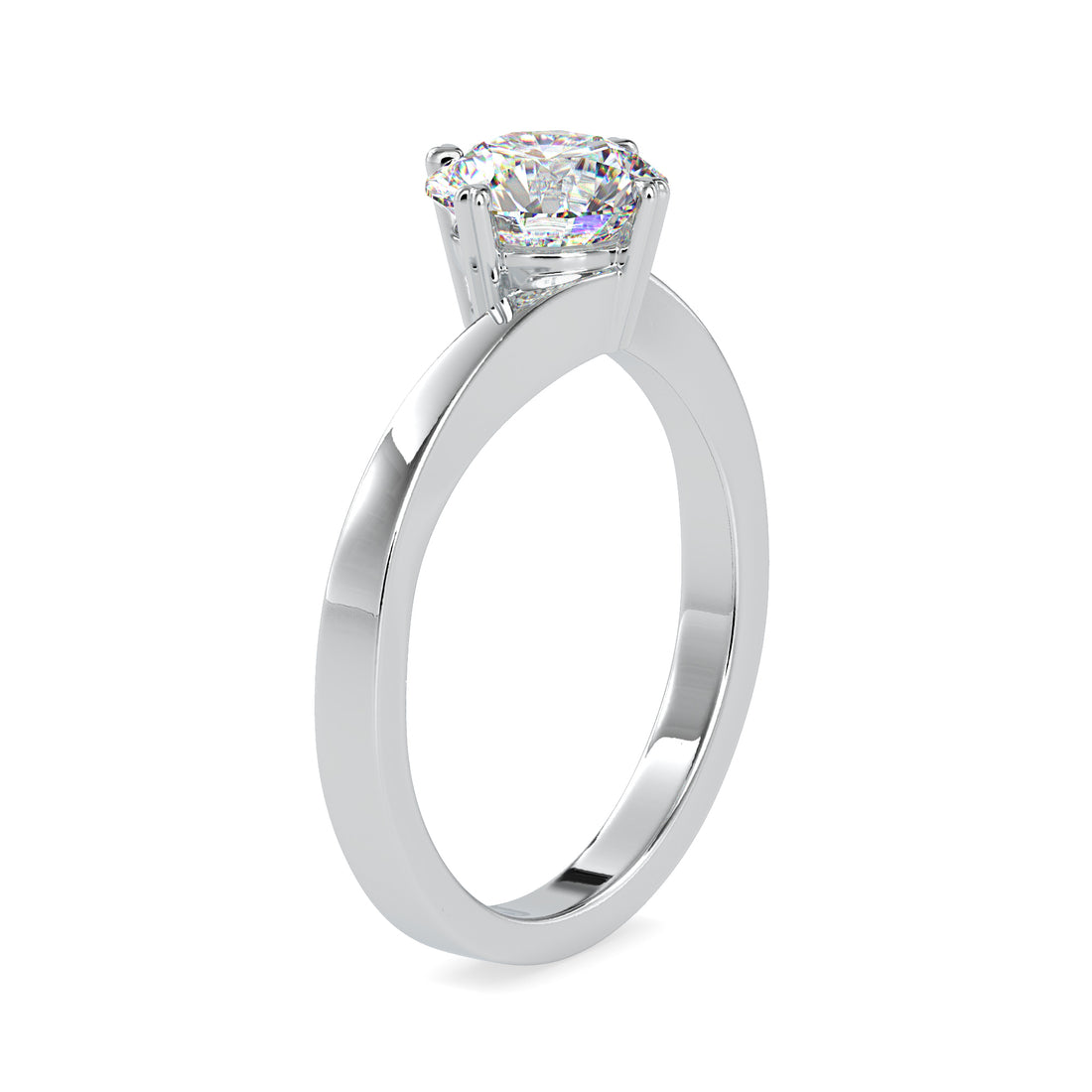 Solitaires in Reuleaux Diamond Ring