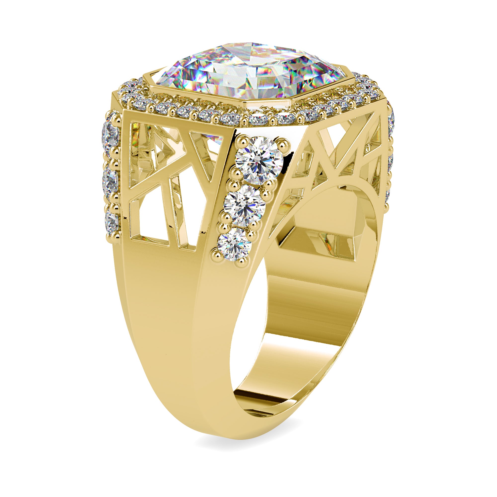 Jazzy Lab Grown Diamond Ring