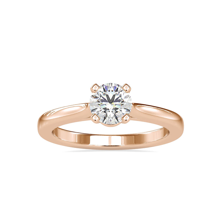 Glow Burst Round Diamond Ring