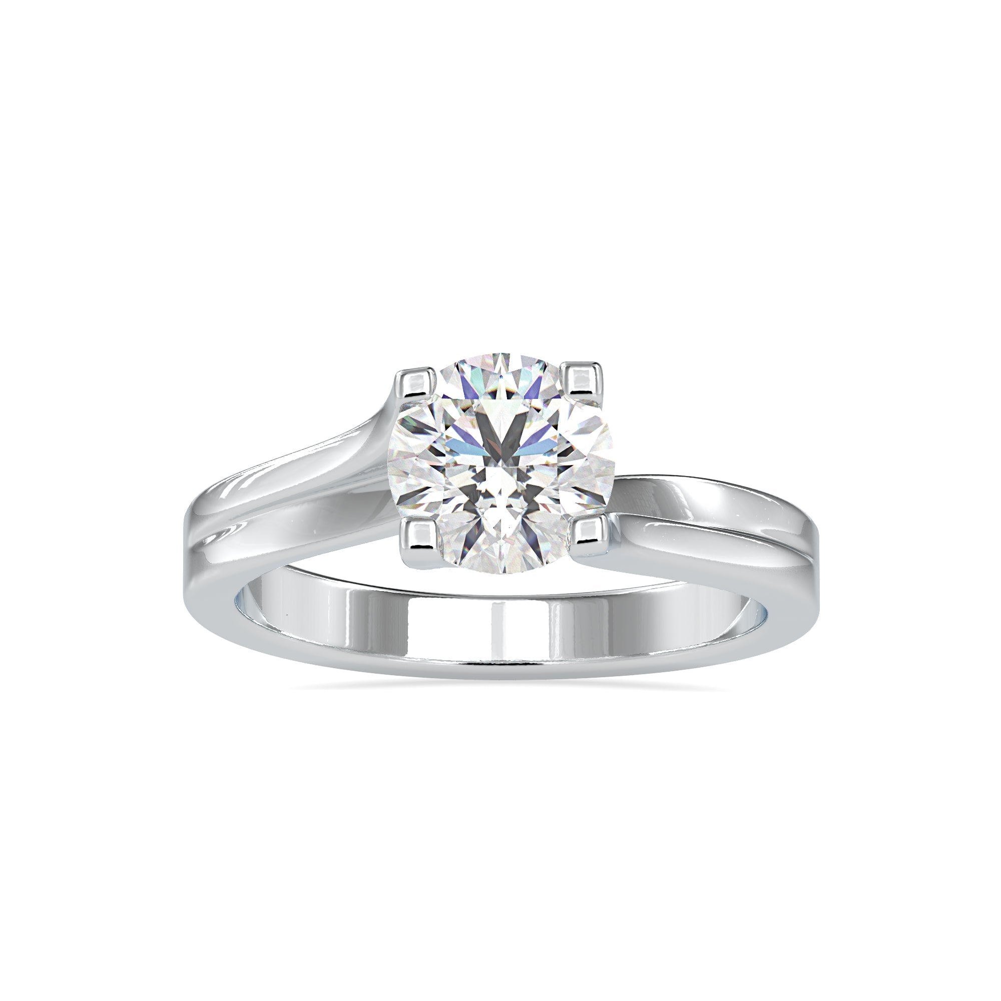 1.20 carat Elegant Round Solitaire Diamond Ring