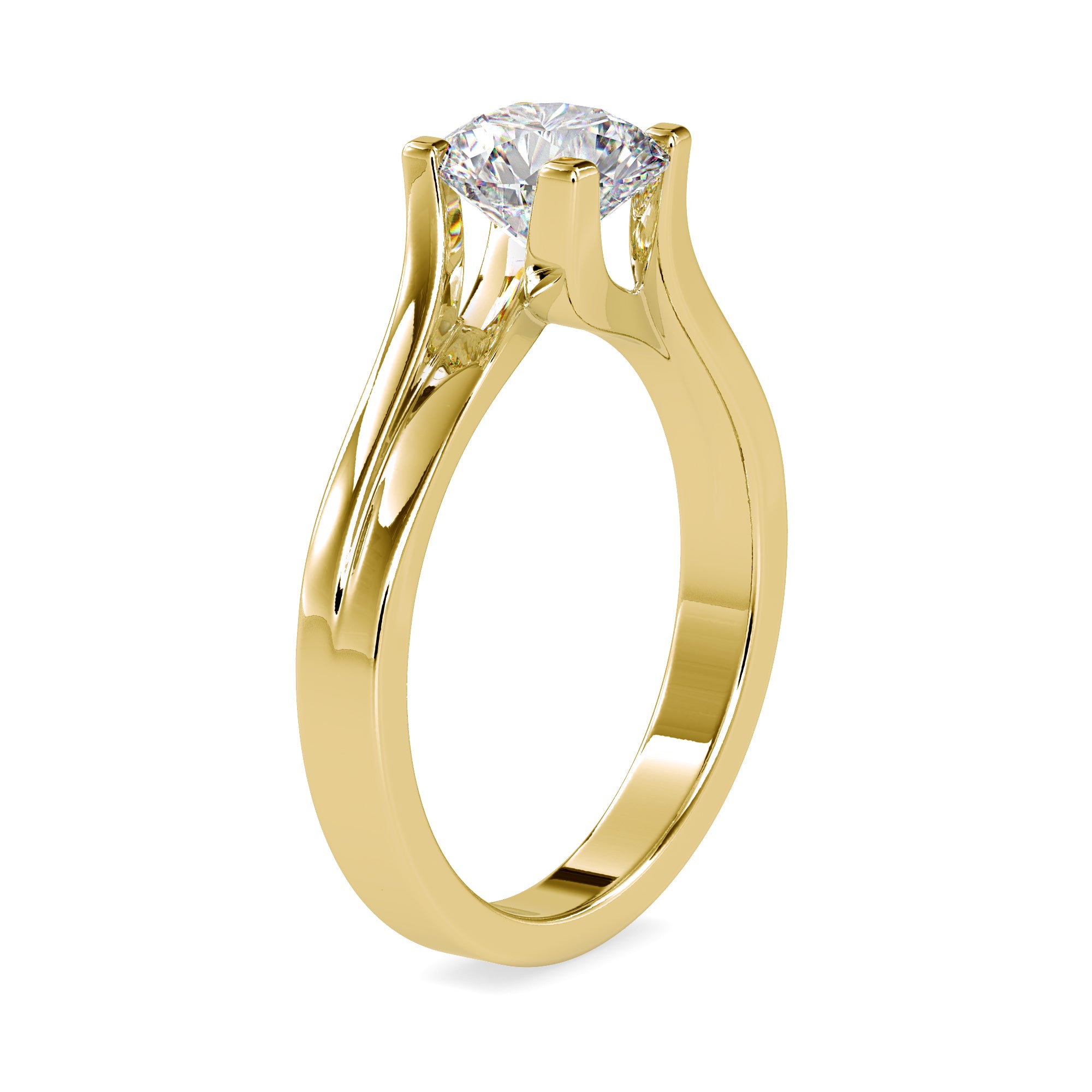1.20 carat Elegant Round Solitaire Diamond Ring