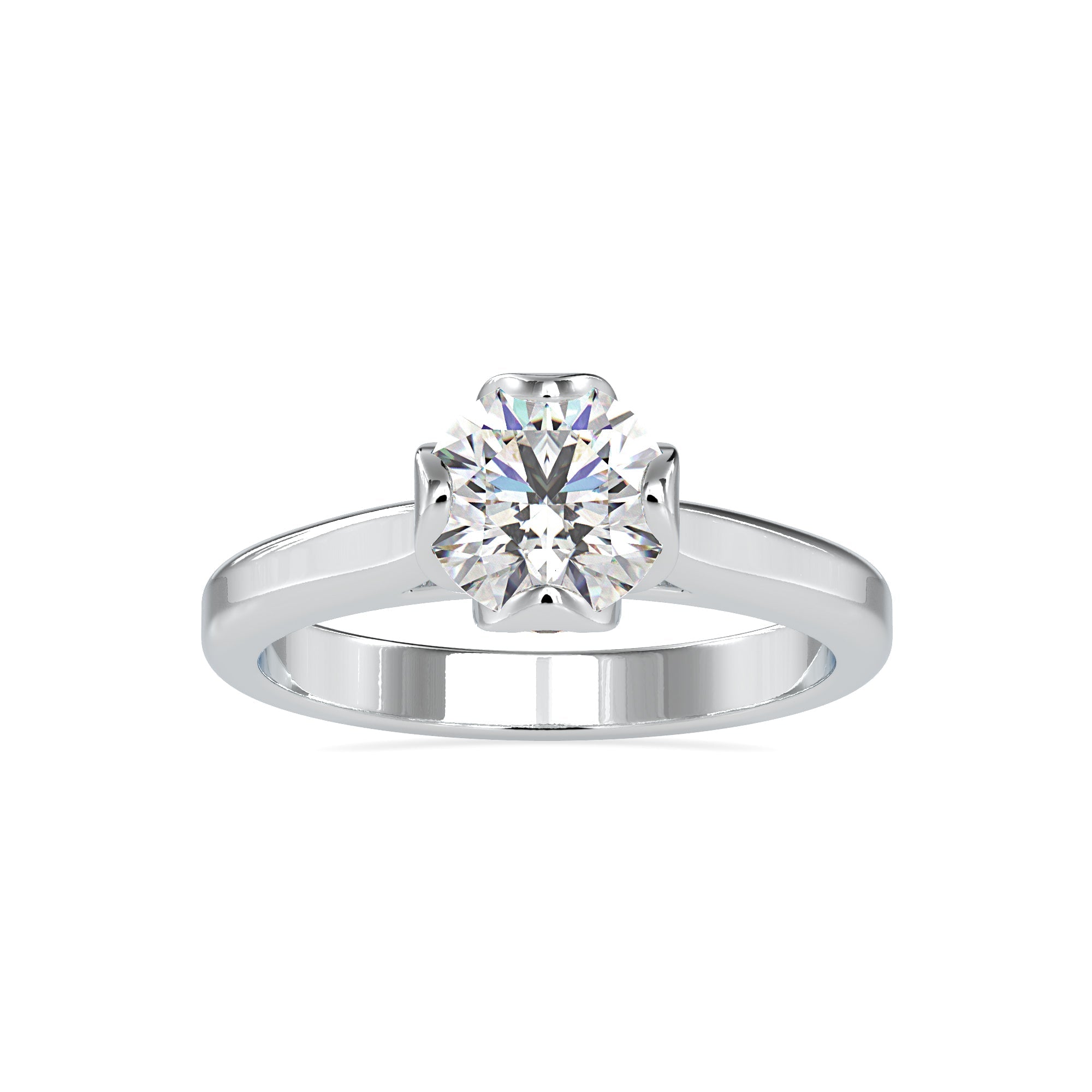Royalty Diamond Solitaire Ring