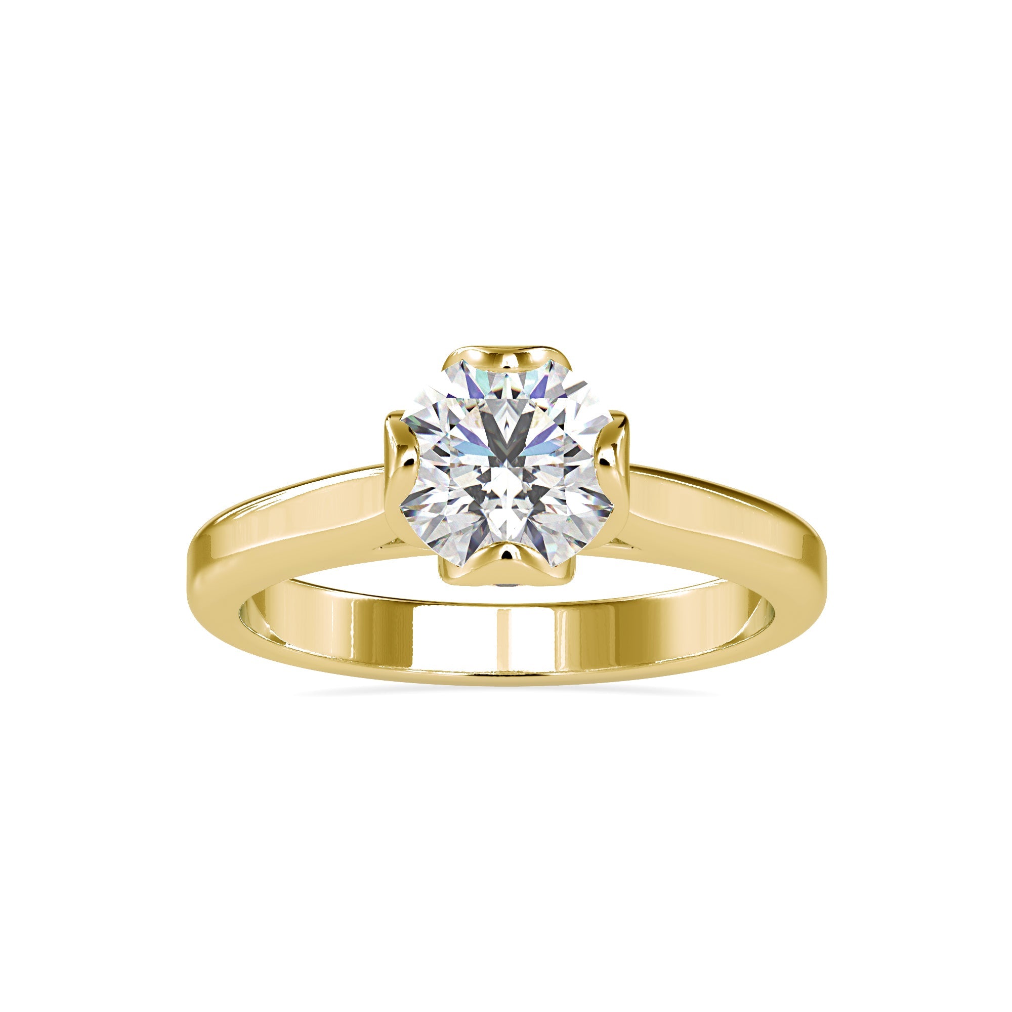 Royalty Diamond Solitaire Ring