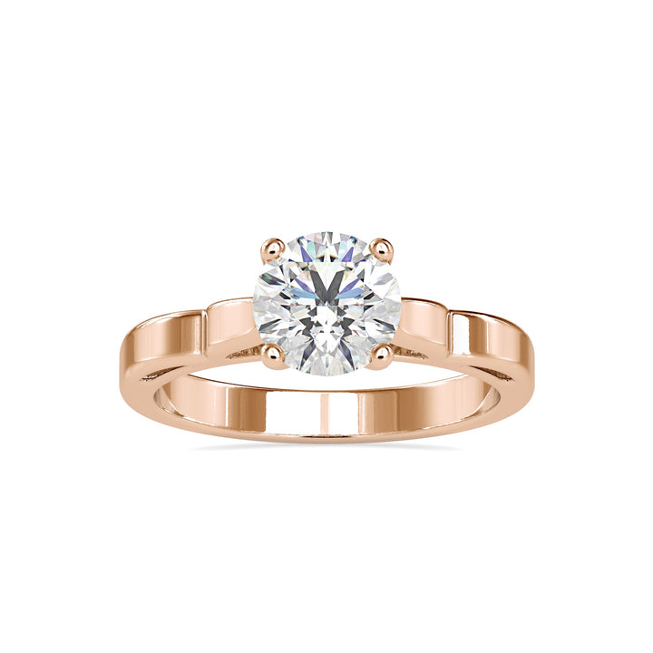 Aurora Grace Solitaire Diamond Ring