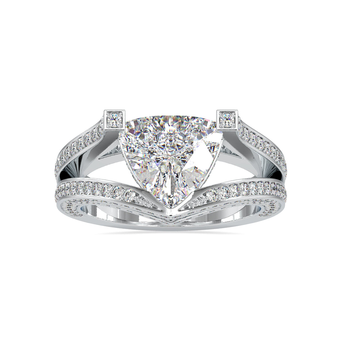 Showstealer Trillion Cocktail Ring