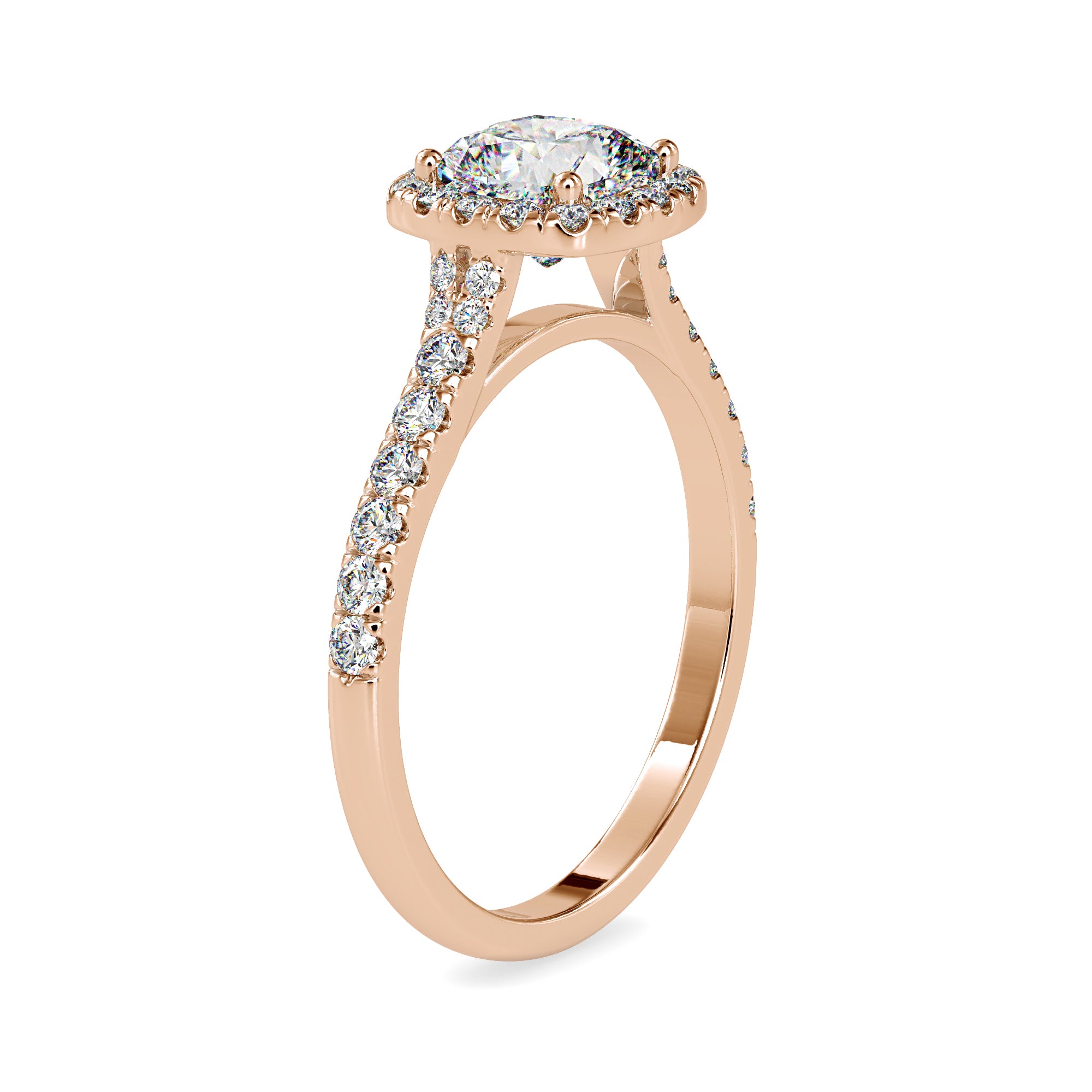 0.90 Carat Classic Round Ring