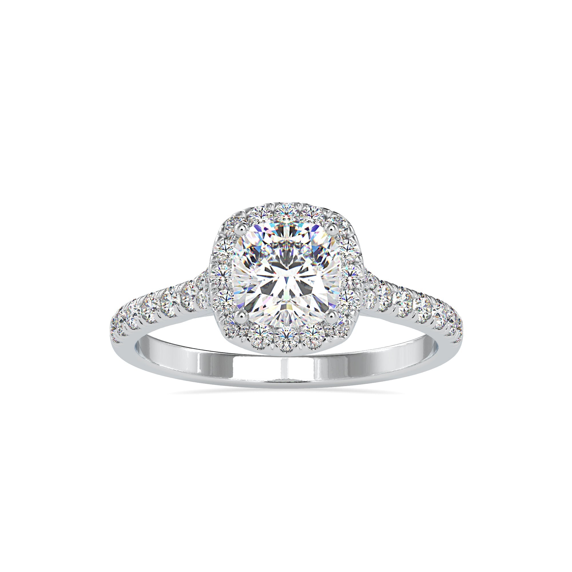 0.90 Carat Classic Round Ring