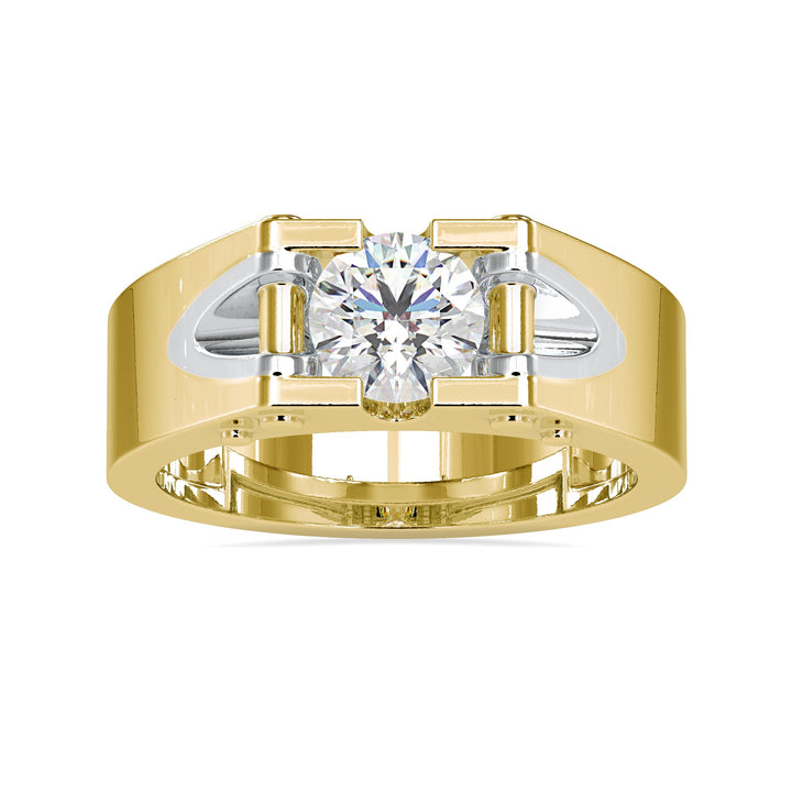 Chunky Round Diamond Ring