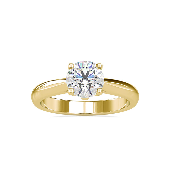 1.20 Carat Majestic Round Solitaire Diamond Ring