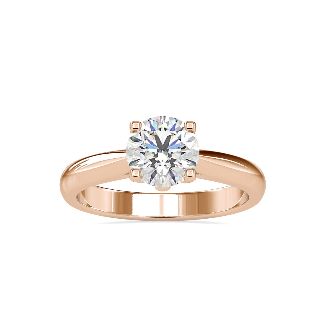 1.20 Carat Majestic Round Solitaire Diamond Ring 3