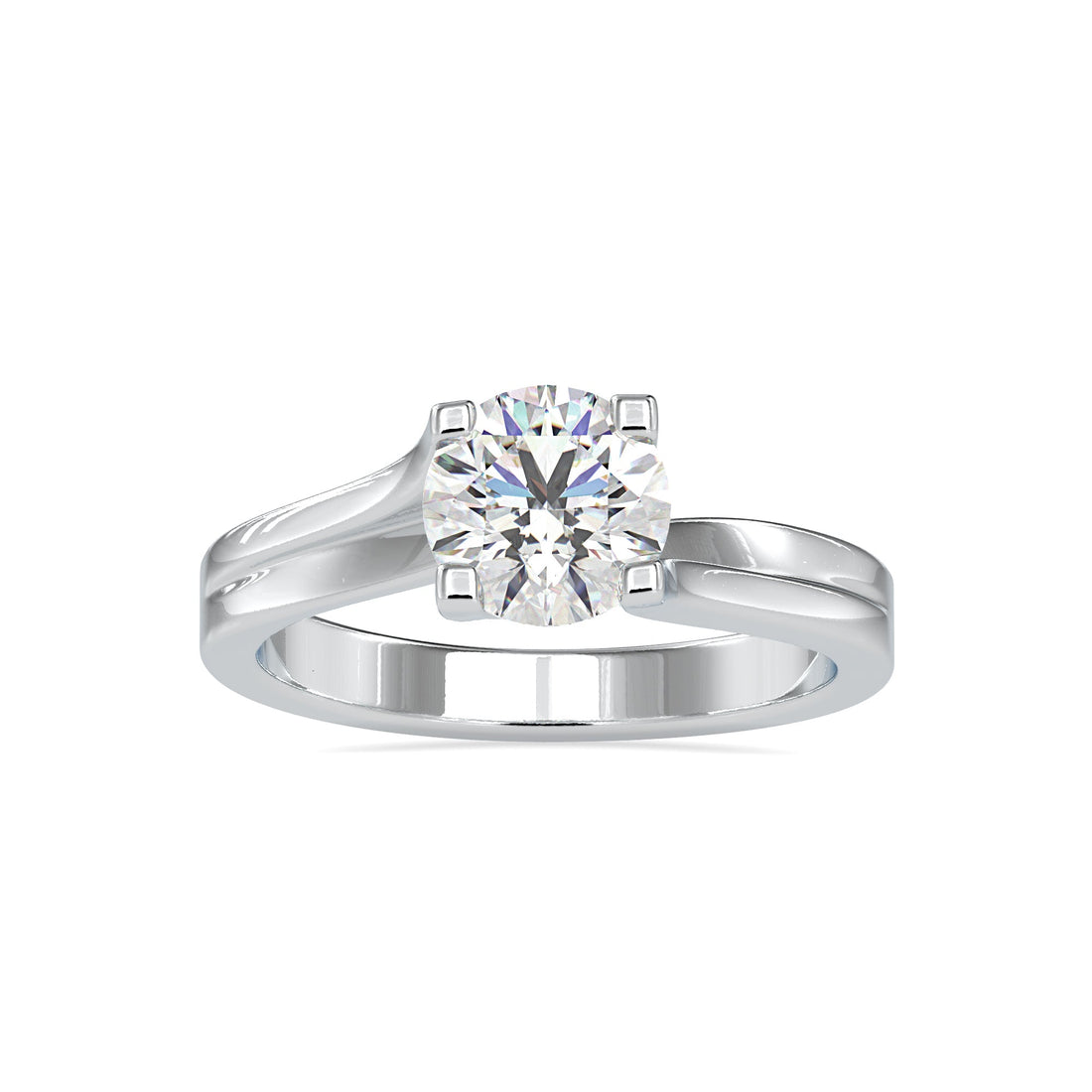 1.20 carat Elegant Round Solitaire Diamond Ring 5