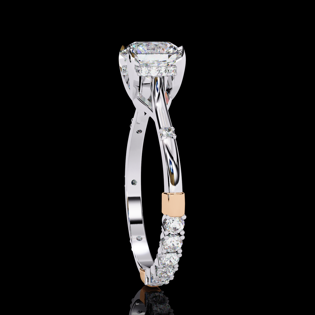 1.25 Carats Colluding Diamond Solitaire Ring15