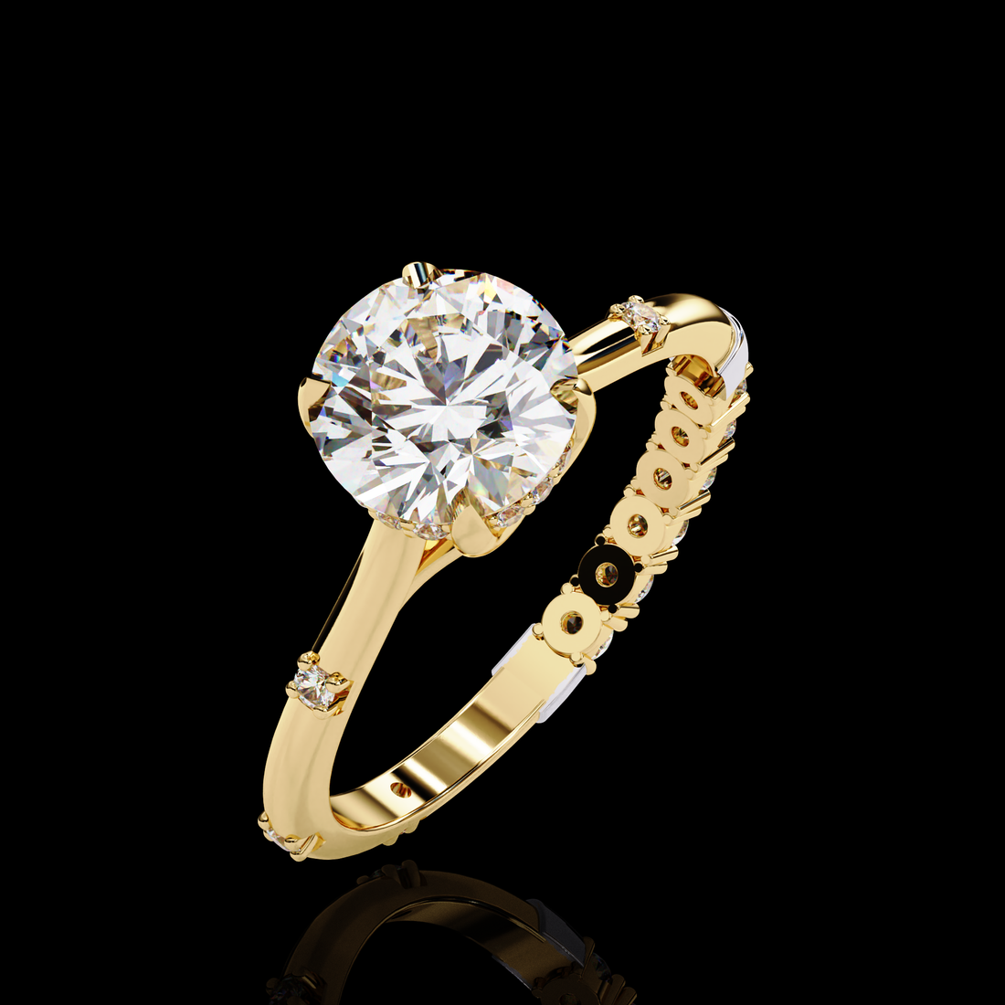1.25 Carats Colluding Diamond Solitaire Ring3