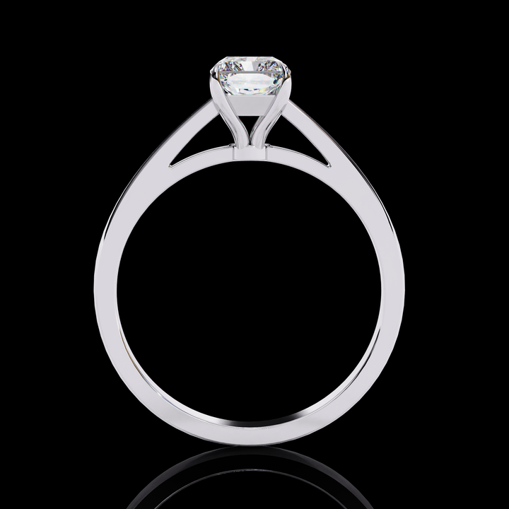 Lab grown diamond engagement ring