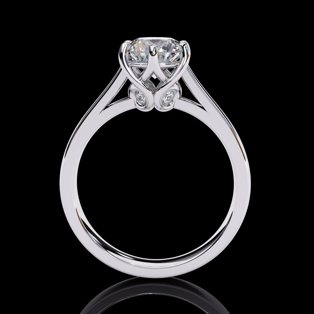 1.25 carats Round Solitaire Ring15