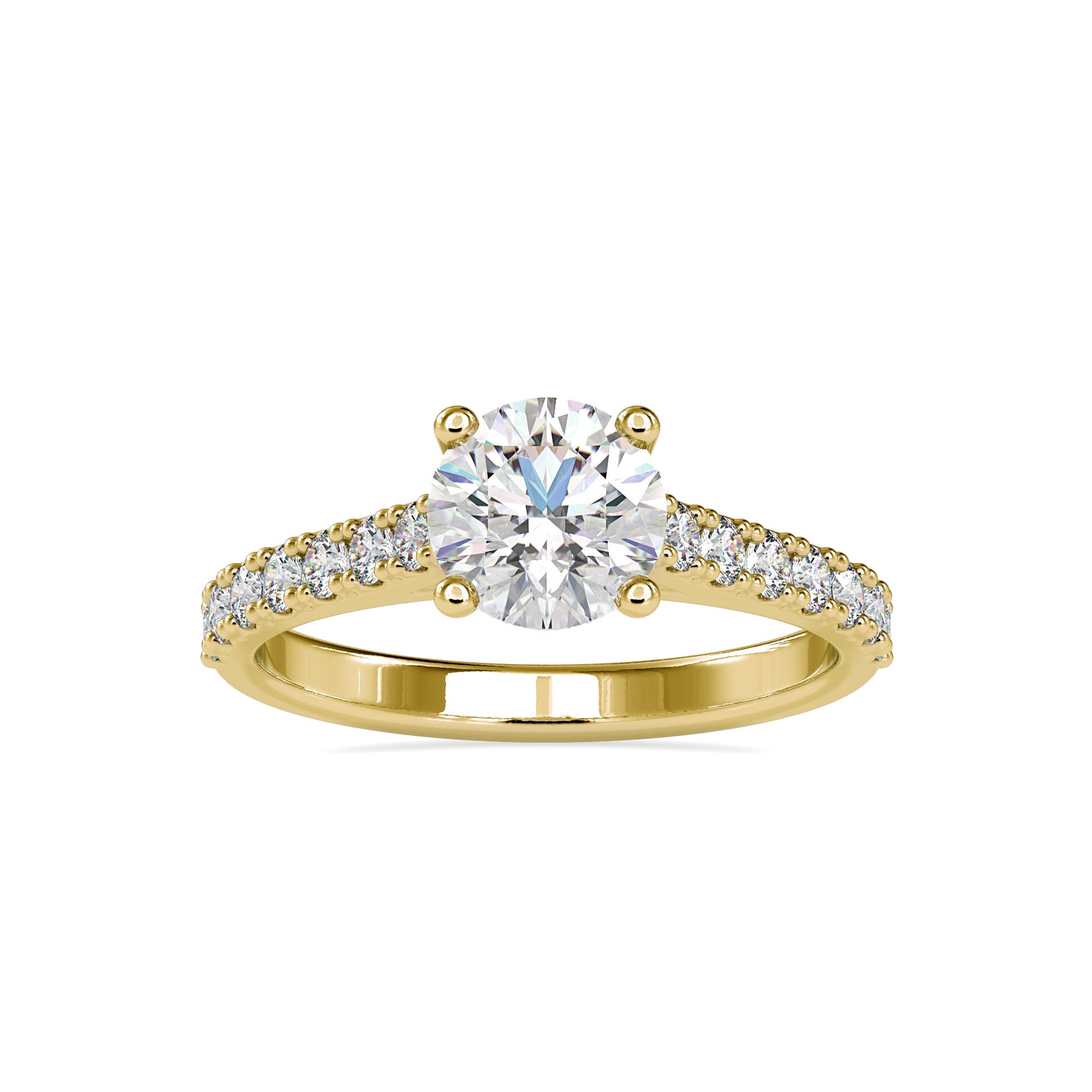 1.25 carats Shimmering Solitaire Ring