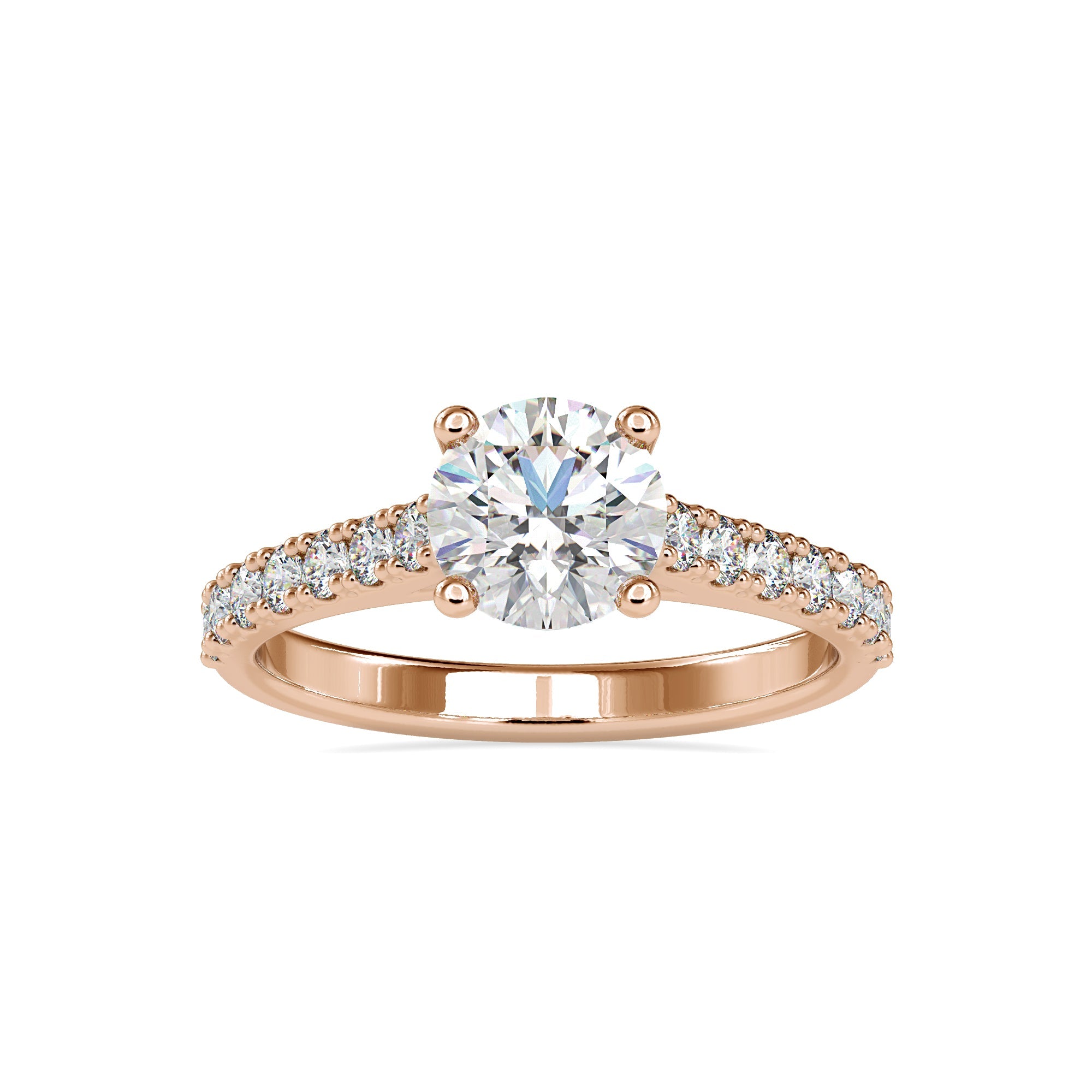 1.25 carats Shimmering Solitaire Ring 2