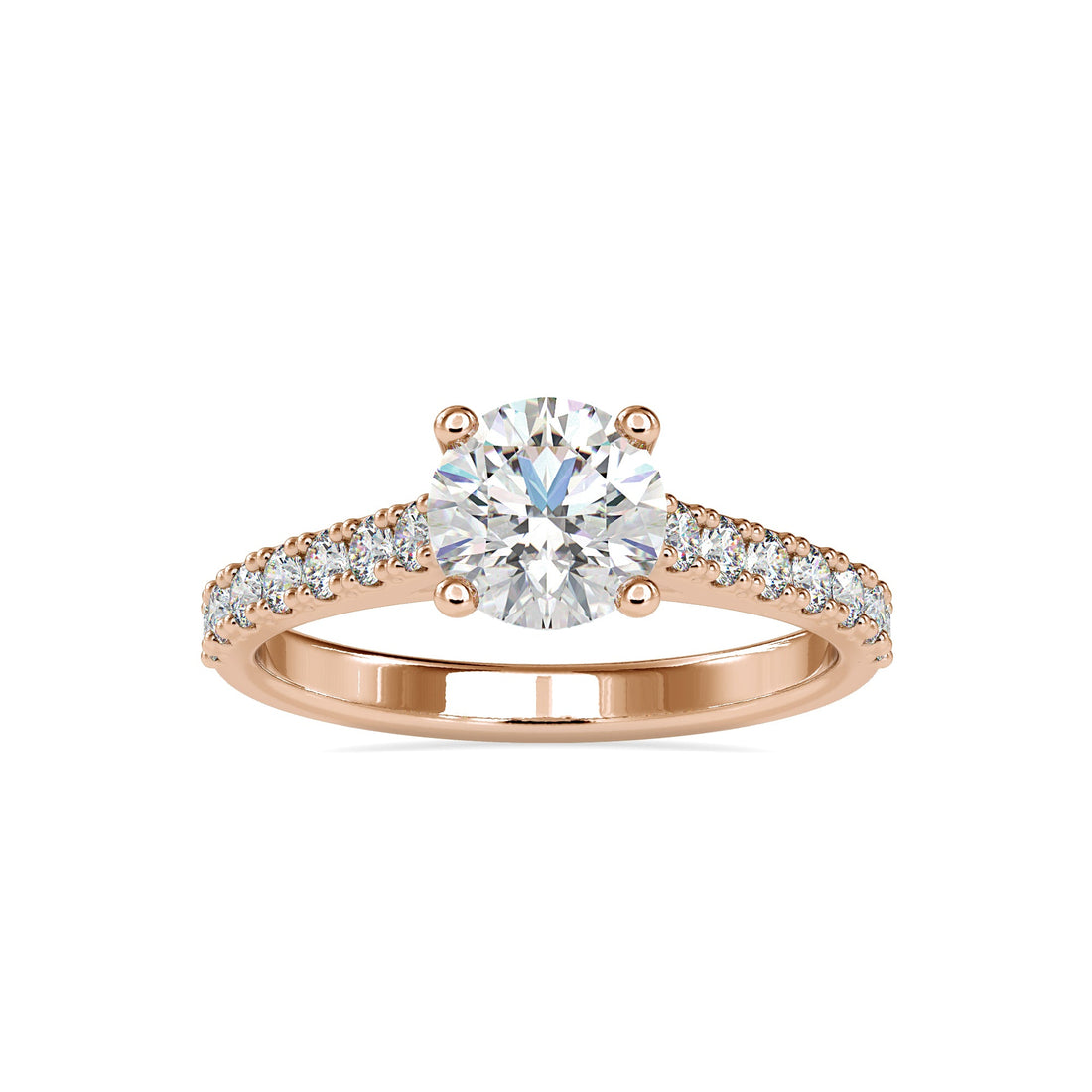 1.25 carats Shimmering Solitaire Ring 2