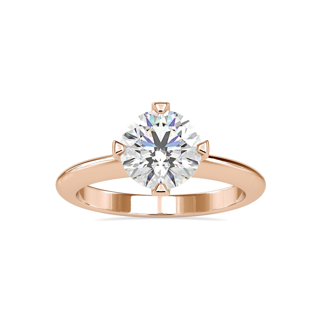 1.60 Carat Minimal Solitaire Diamond Ring 3