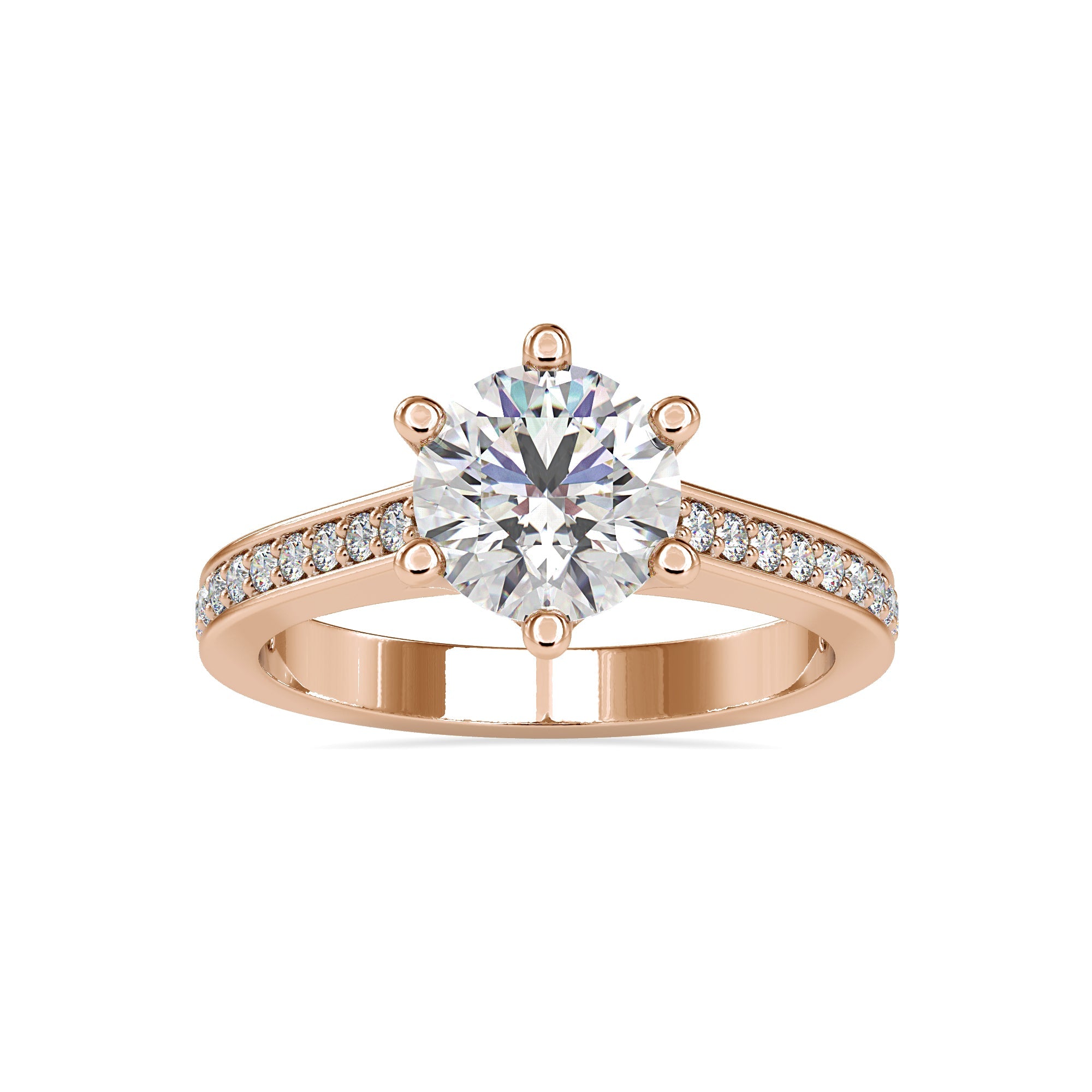 1.80 carats Round Solitaire Ring 2