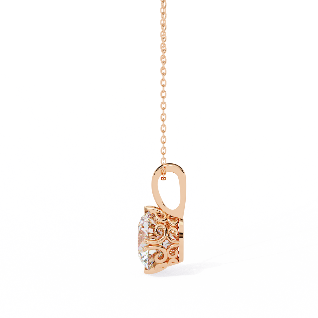 1.80 carats Solitaire Diamond pendant