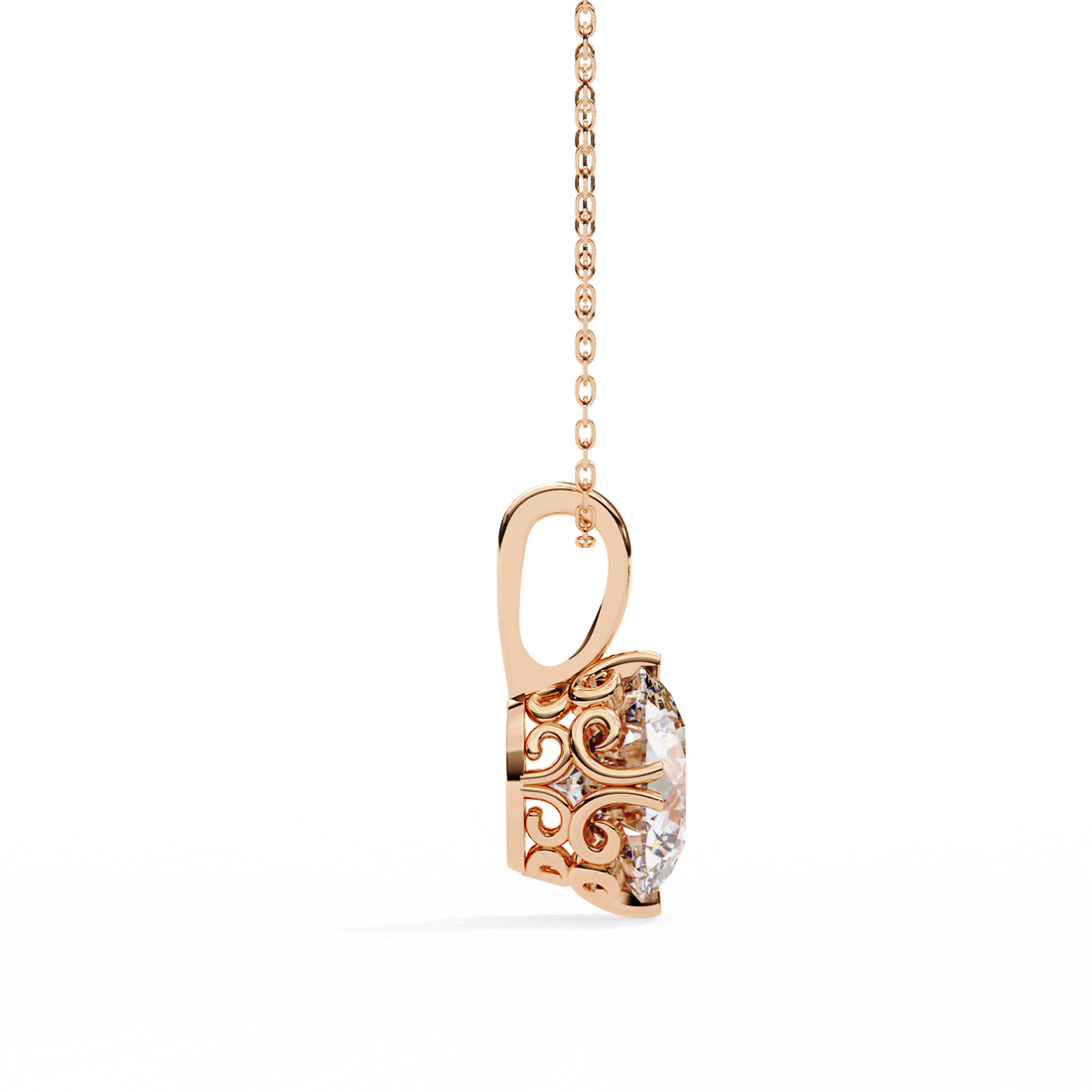 1.80 carats Solitaire Diamond pendant