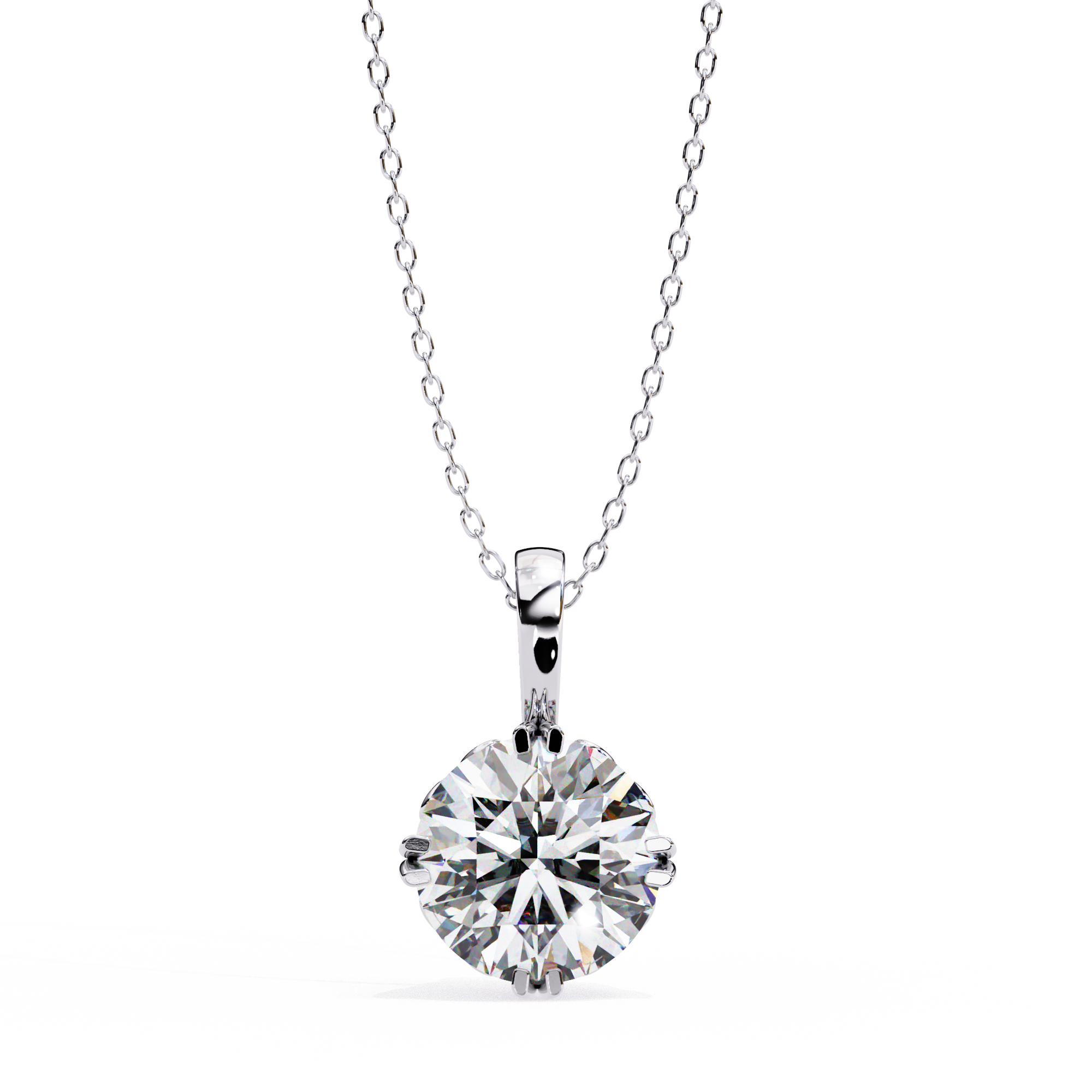 1.80 carats Solitaire Diamond pendant