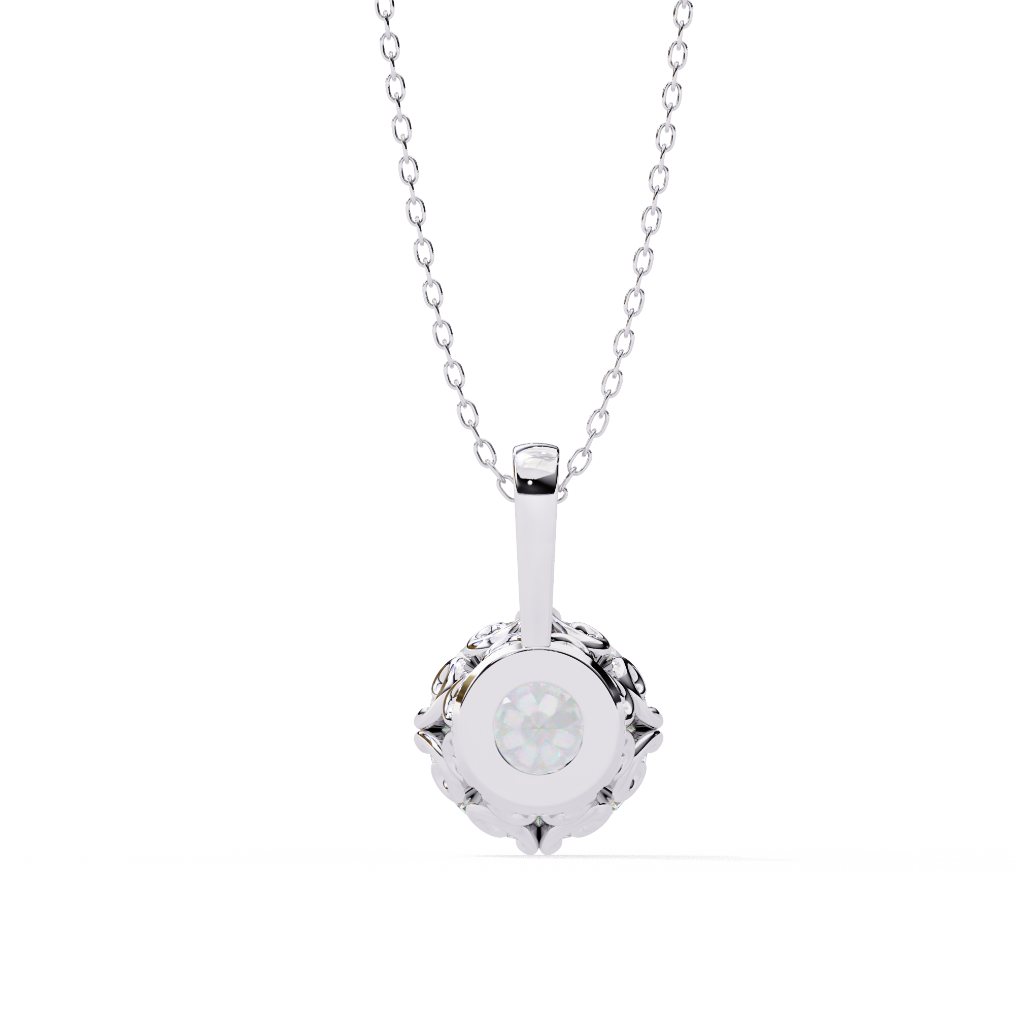 1.80 carats Solitaire Diamond pendant