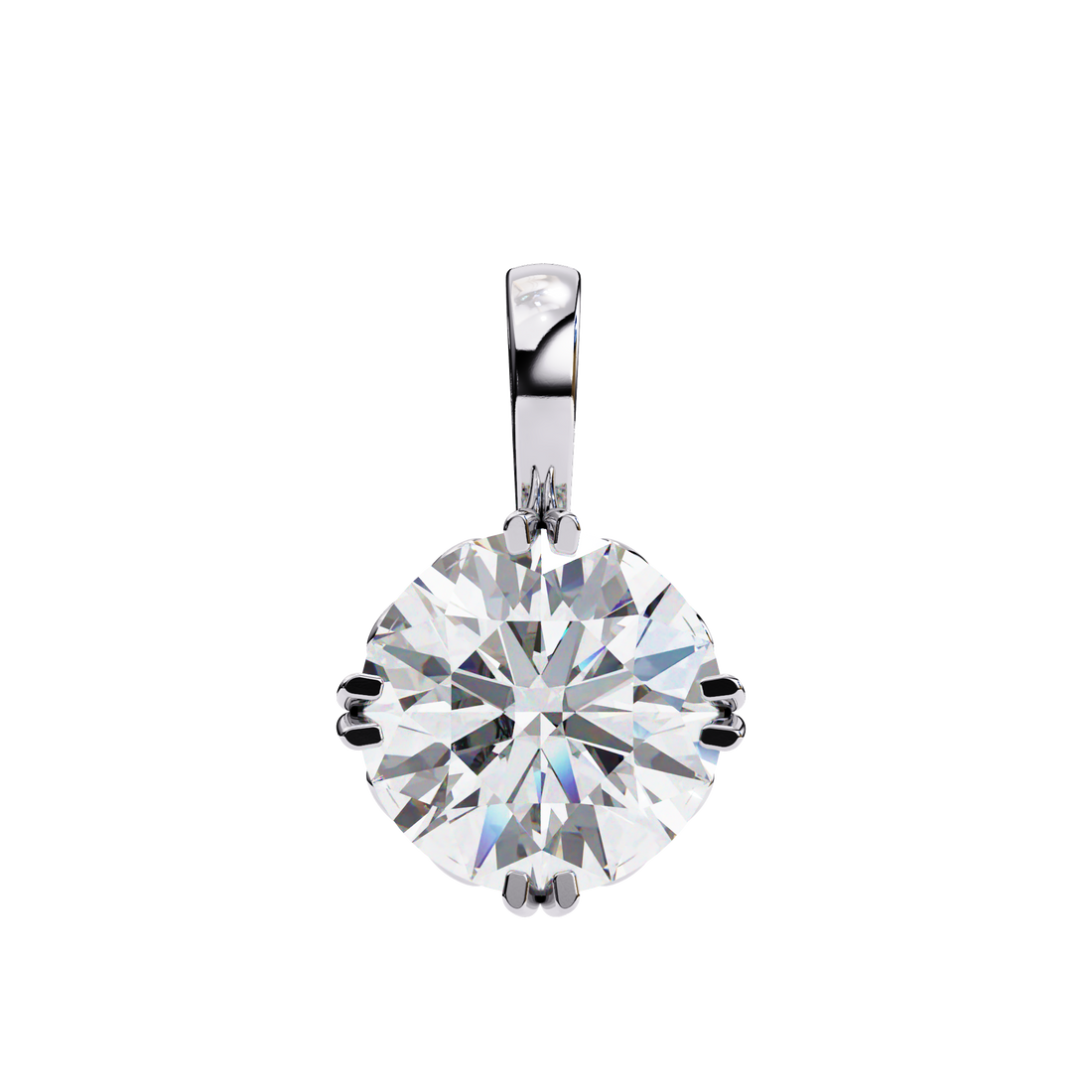 1.80 carats Solitaire Diamond pendant