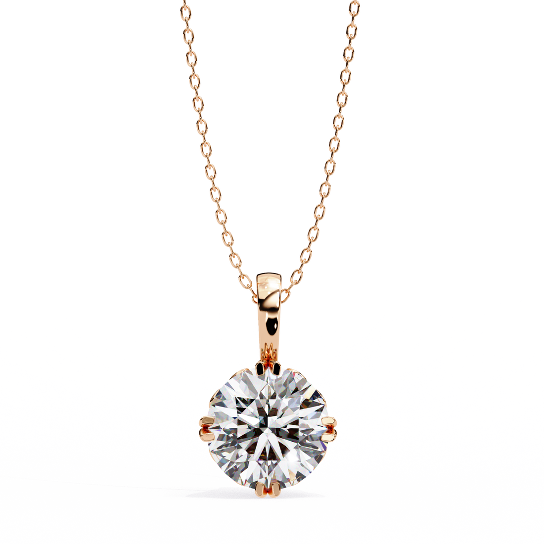 1.80 carats Solitaire Diamond pendant