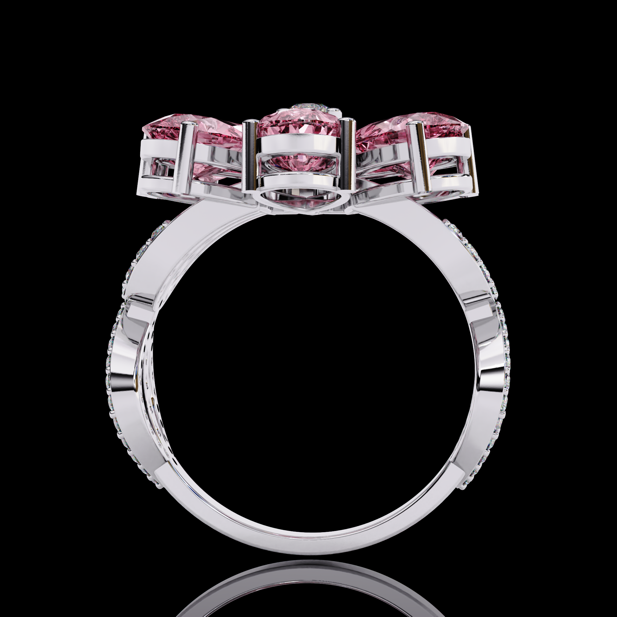 Blossom Pink Diamond Ring