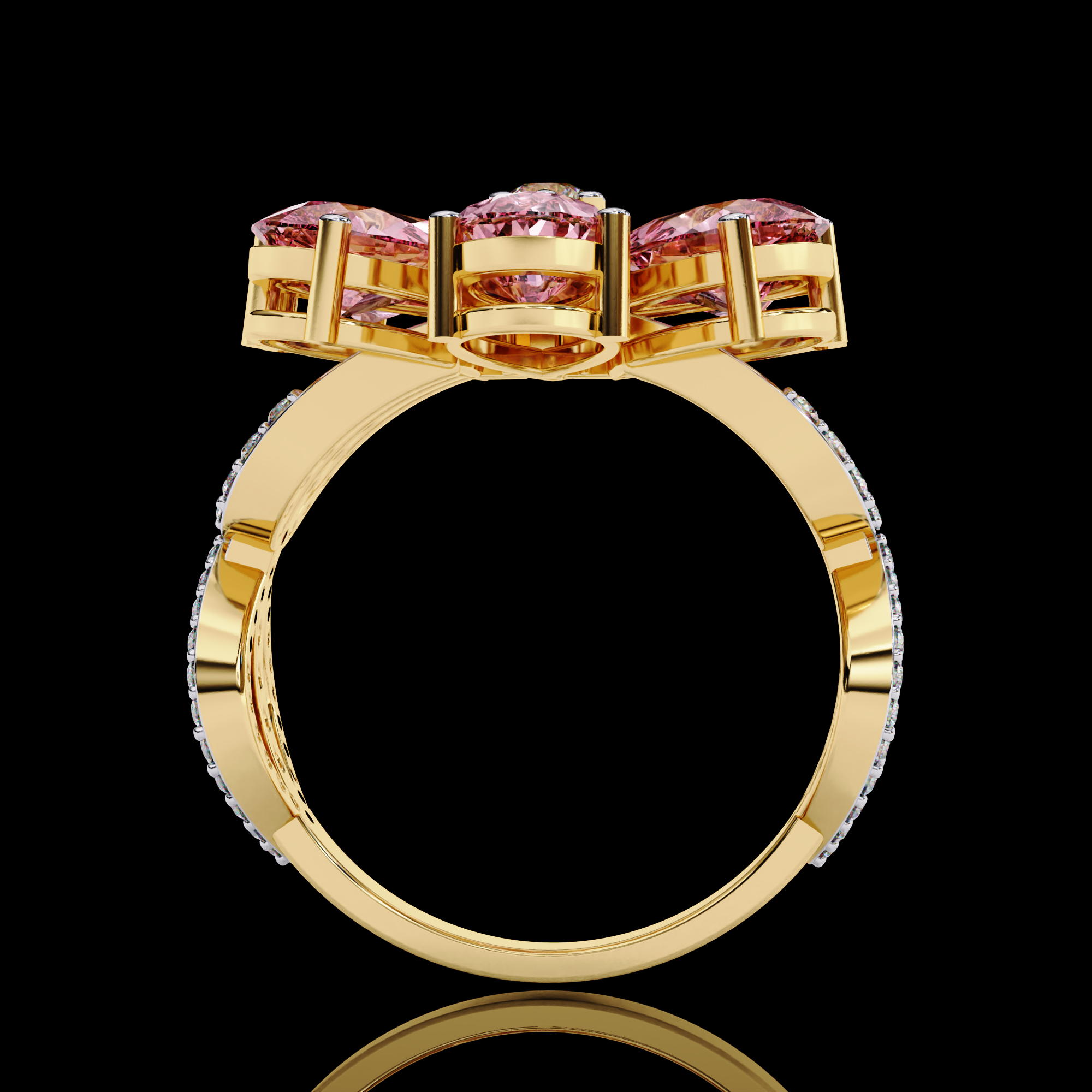 Blossom Pink Diamond Ring