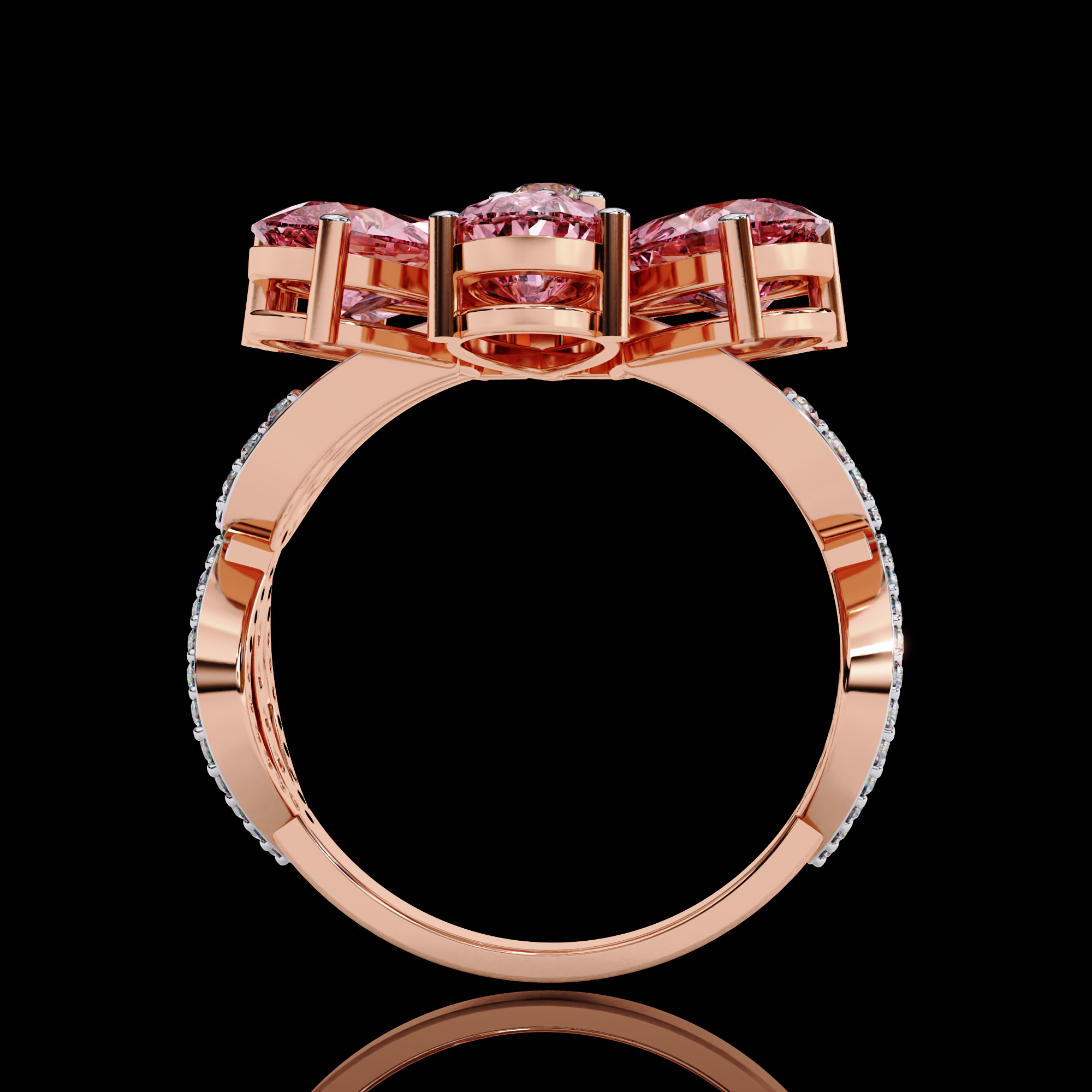 Blossom Pink Diamond Ring