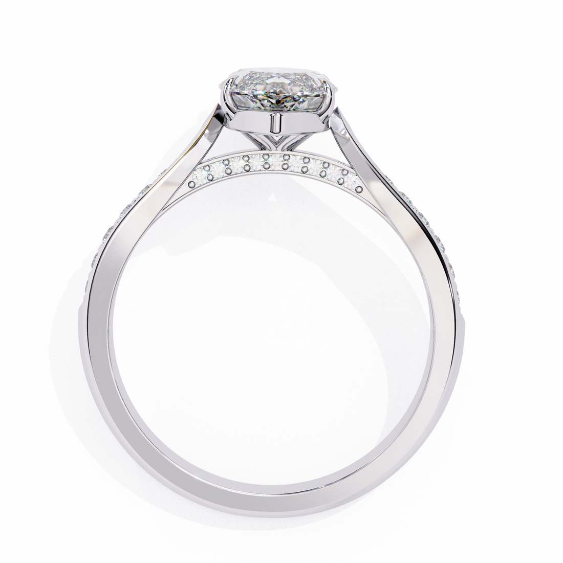 Glam Glint Marquise Diamond Ring