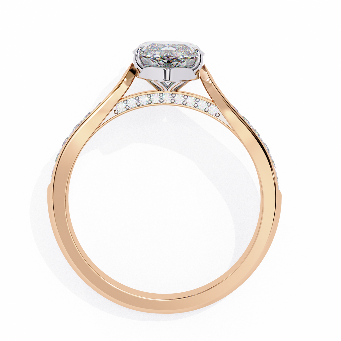 Glam Glint Marquise Diamond Ring