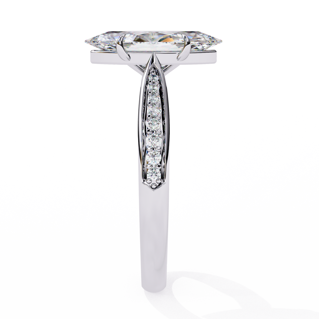 Glam Glint Marquise Diamond Ring