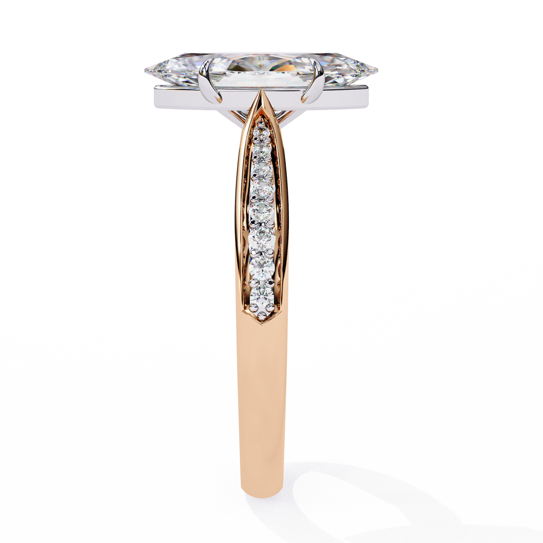 Glam Glint Marquise Diamond Ring