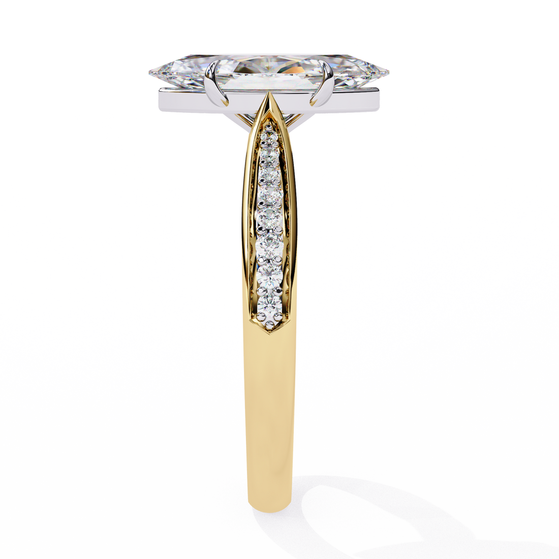Glam Glint Marquise Diamond Ring