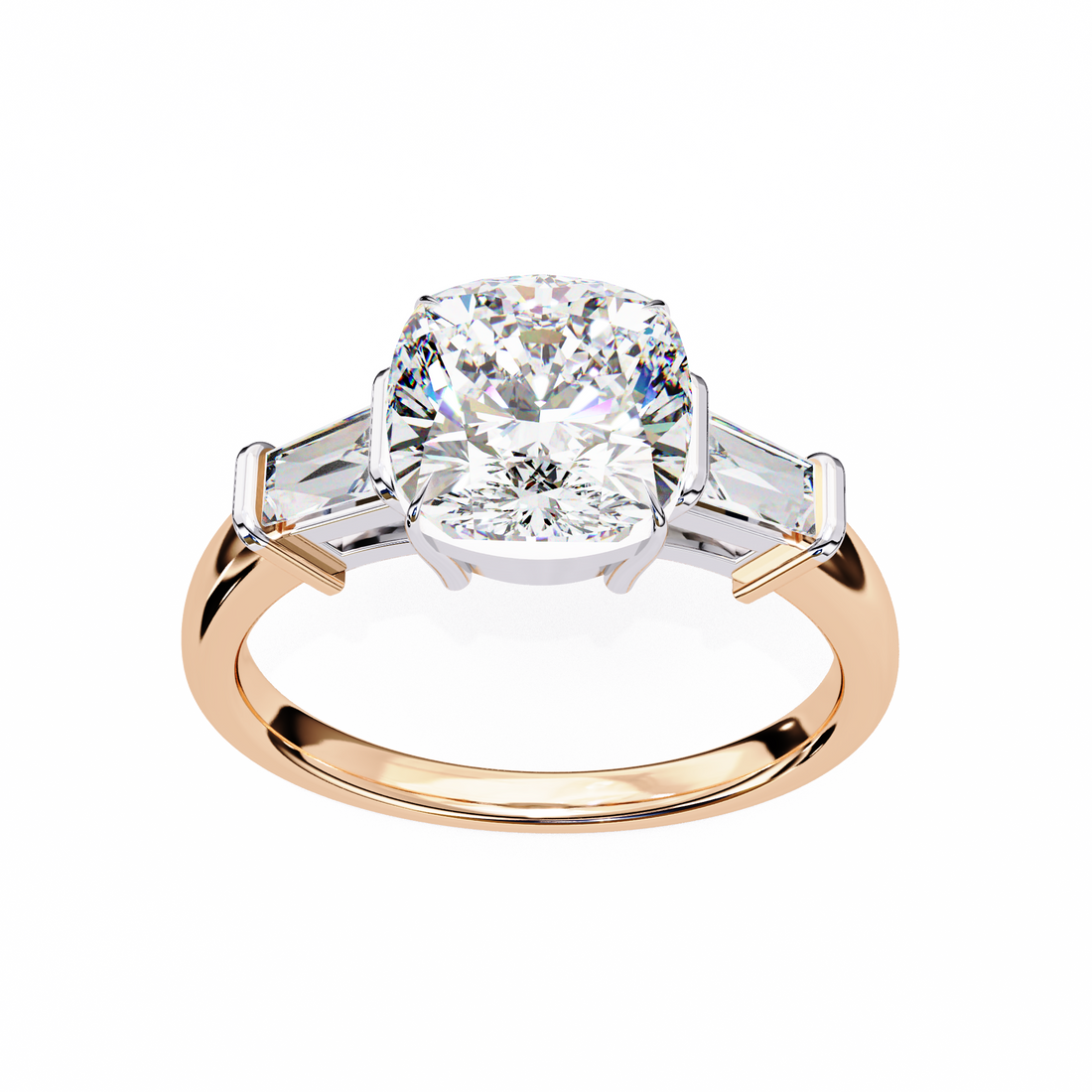 Sterling Grace three Diamond Ring