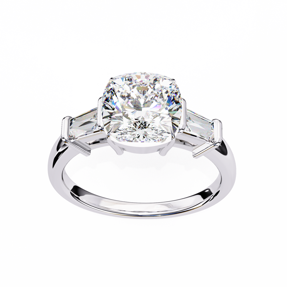 Sterling Grace three Diamond Ring