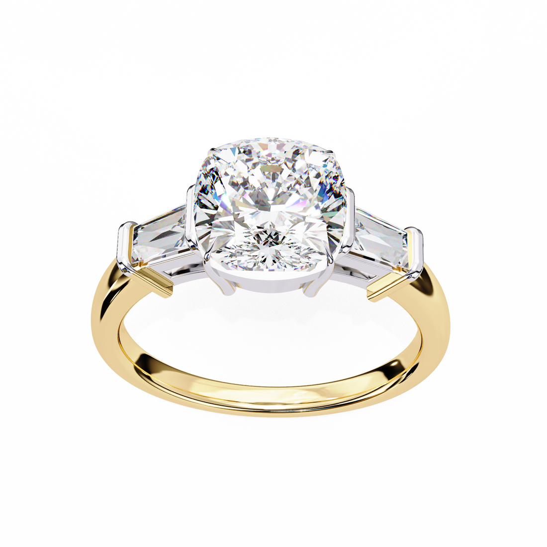 Sterling Grace three Diamond Ring