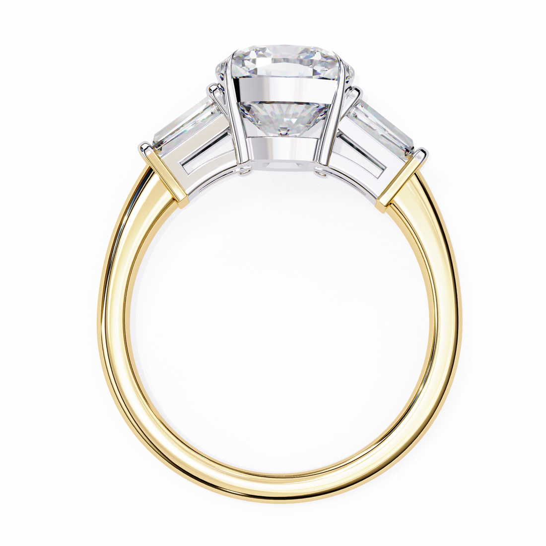 Sterling Grace three Diamond Ring
