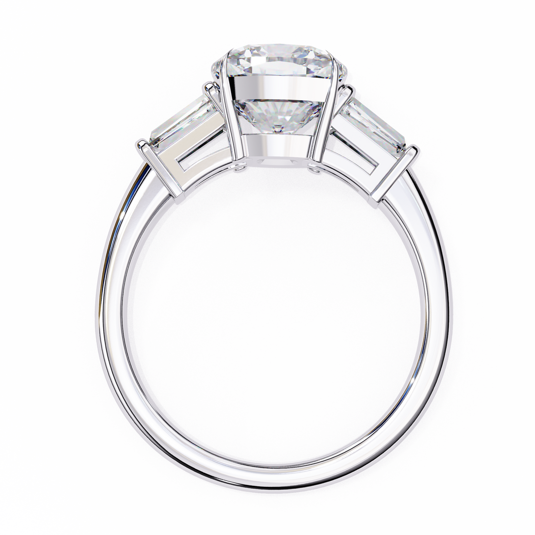 Sterling Grace three Diamond Ring