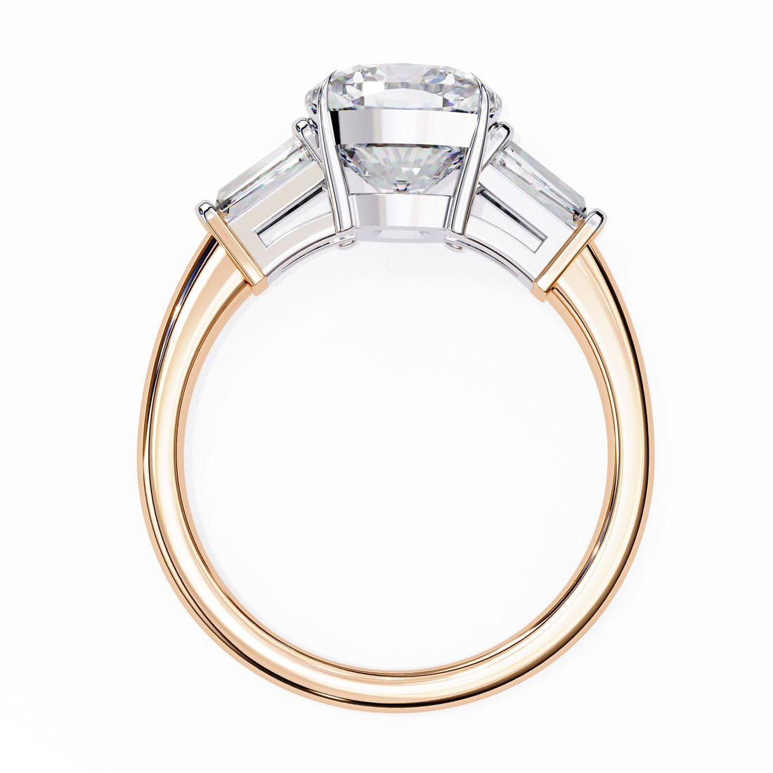 Sterling Grace three Diamond Ring